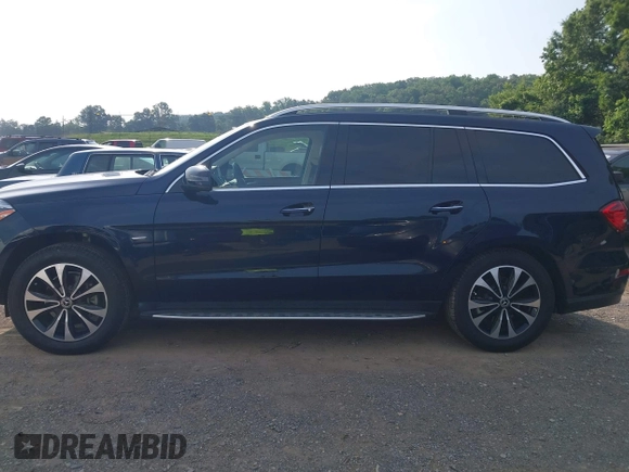 2019 Mercedes-Benz GLS 450 with VIN 4JGDF6EE1KB224162, listed as a IAAI auction lot 42298278 with 42,126 mi miles and . Bid and sale history available at DreamBid. Image 14.