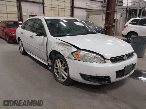 2014 Chevrolet Impala LTZ with VIN 2G1WC5E35E1188410, listed as a IAAI auction lot 42473631 with Not provided miles and . Bid and sale history available at DreamBid. Image 1.