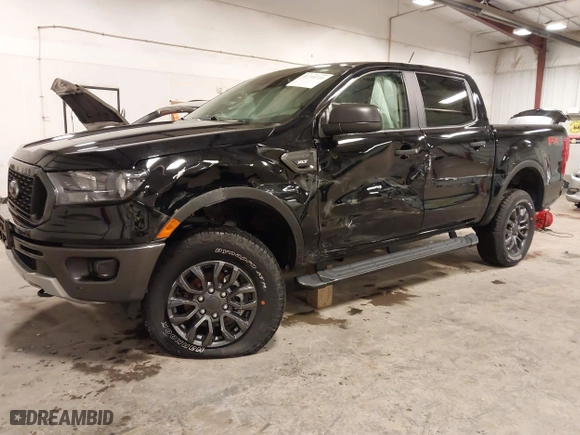 2023 Ford Ranger XL with VIN 1FTER4FH8PLE17858, listed as a IAAI auction lot 41710721 with 5,299 mi miles. Bid and sale history available at carsss.com. Image 2.