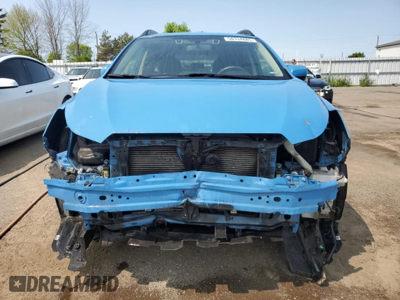 2017 Subaru Crosstrek Premium with VIN JF2GPADC3HH205380, listed as a Copart auction lot 58334885 with 51,138 mi miles and Salvage title. Bid and sale history available at DreamBid. Image 5.