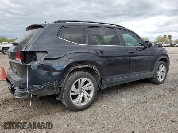 2021 Volkswagen Atlas SE z VIN 1V2WR2CA8MC537427, wystawiony jako Copart lot #47127525 z przebiegiem 46 134 mil mil oraz Czysty tytuł • Clean title. Historia ofert i sprzedaży dostępna na DreamBid. Obrazek 3.