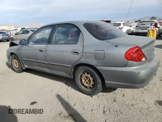 2003 Kia Spectra with VIN KNAFB121935265035, listed as a Copart auction lot 86407934 with 201,586 mi miles and Salvage Title. Bid and sale history available at DreamBid. Image 2.