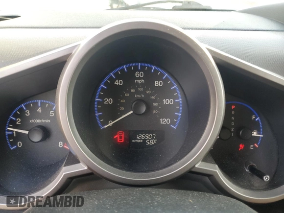 2010 Honda Element EX with VIN 5J6YH1H76AL003336, listed as a Copart auction lot 89178895 with 126,907 mi miles and Salvage Title. Bid and sale history available at DreamBid. Image 9.