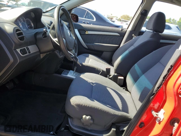 2010 Chevrolet Aveo 1LT with VIN KL1TD5DE5AB134990, listed as a Copart auction lot 52554485 with 115,002 mi miles and Salvage Title. Bid and sale history available at DreamBid. Image 7.