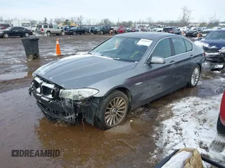 2012 BMW 5 Series 535i xDrive with VIN WBAFU7C56CDU57579, listed as a IAAI auction lot 41590047 with 108,748 mi miles and . Bid and sale history available at carsss.com. Image 2.