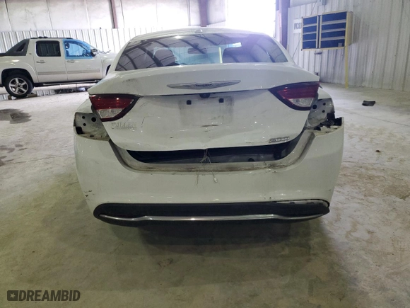 2015 Chrysler 200 Limited with VIN 1C3CCCAB9FN639936, listed as a Copart auction lot 48208805 with 122,670 mi miles and Salvage Title. Bid and sale history available at carsss.com. Image 6.
