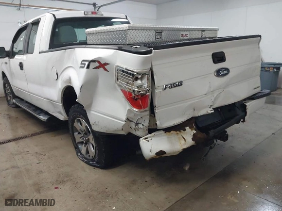 2014 Ford F-150 XL with VIN 1FTEX1CM3EFB15654, listed as a IAAI auction lot 41599447 with 148,481 mi miles. Bid and sale history available at carsss.com. Image 6.