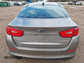 2015 Kia Optima SX Turbo with VIN 5XXGR4A6XFG395441, listed as a IAAI auction lot 41460842 with 140,958 mi miles. Bid and sale history available at carsss.com. Image 16.