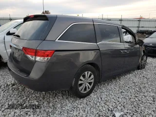 2015 Honda Odyssey EX-L with VIN 5FNRL5H66FB005444, listed as a Copart auction lot 84274804 with Not Provided miles and Salvage Title. Bid and sale history available at DreamBid. Image 3.
