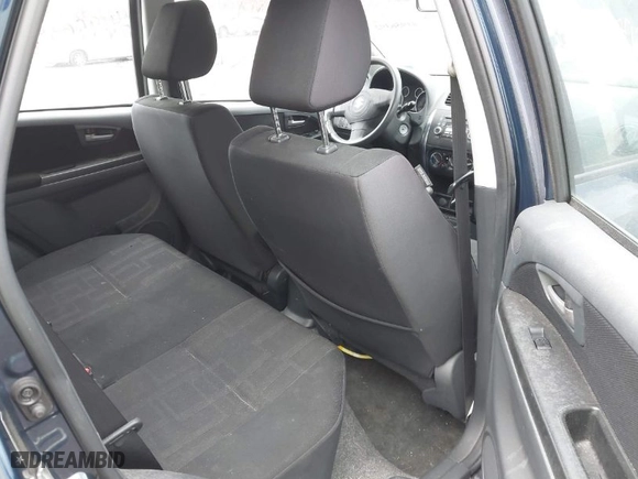2010 Suzuki SX4 with VIN JS2YB5A37A6300142, listed as a IAAI auction lot 41956392 with 91,808 mi miles. Bid and sale history available at carsss.com. Image 8.