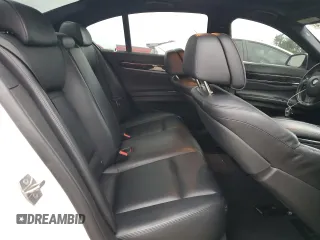 2013 BMW 7 Series 750i with VIN WBAYA8C54DC996569, listed as a Copart auction lot 74199774 with 107,871 mi miles and Salvage Title. Bid and sale history available at DreamBid. Image 10.