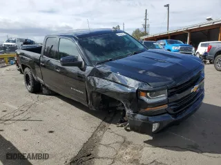2017 Chevrolet Silverado 1500 LT with VIN 1GCVKREC5HZ338721, listed as a Copart auction lot 47854125 with 0 mi miles and Salvage Title. Bid and sale history available at carsss.com. Image 4.