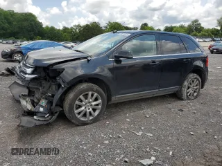 2013 Ford Edge Limited with VIN 2FMDK3KC4DBB00977, listed as a Copart auction lot 59574635 with 211,775 mi miles and Salvage title. Bid and sale history available at DreamBid. Image 1.