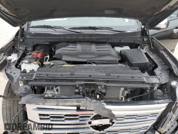 2023 Nissan Titan Platinum Reserve с VIN 1N6AA1ED5PN117960, выставлен на аукционе Copart как лот 50949235 с пробегом 19 754 миль миль и Списание • Salvage title. История ставок и продаж доступна на DreamBid. Изображение 11.