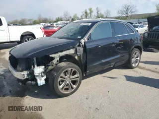 2018 Audi Q3 Premium Plus with VIN WA1JCCFS1JR033571, listed as a Copart auction lot 52691565 with 20,844 mi miles and Salvage Title. Bid and sale history available at carsss.com. Image 1.