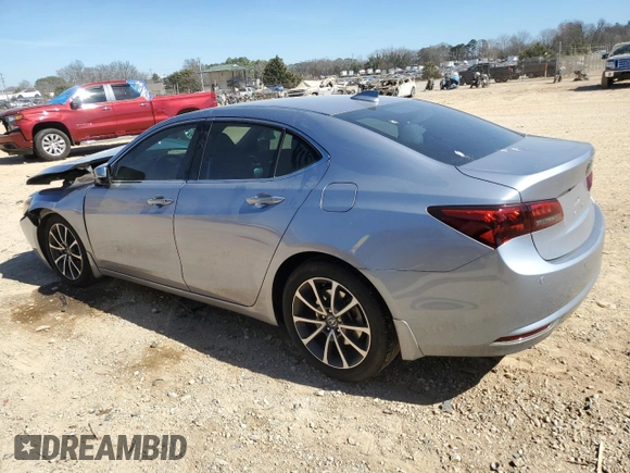 2015 Acura TLX V6 Advance with VIN 19UUB3F74FA007118, listed as a Copart auction lot 47483475 with Not Provided miles and Salvage Title. Bid and sale history available at carsss.com. Image 2.