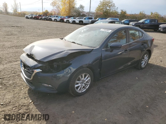 2017 Mazda 3 Touring with VIN JM1BN1V72H1104811, listed as a Copart auction lot 77165364 with 122,909 mi miles and Salvage Title. Bid and sale history available at DreamBid. Image 1.