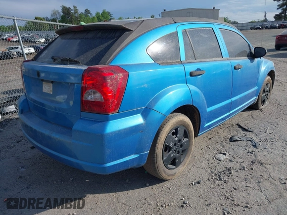 2008 Dodge Caliber SE with VIN 1B3HB28B68D578950, listed as a IAAI auction lot 42080594 with 196,816 mi miles. Bid and sale history available at carsss.com. Image 4.
