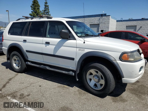 2003 Mitsubishi Montero ES z VIN JA4LS21H83J045302, wystawiony jako Copart lot #50039415 z przebiegiem 166 335 mil mil oraz Szkoda całkowita • Salvage title. Historia ofert i sprzedaży dostępna na DreamBid. Obrazek 4.