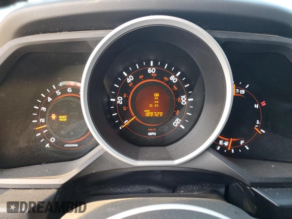 2010 Toyota 4Runner Trail with VIN JTEBU5JR6A5024617, listed as a Copart auction lot 47258695 with 189,729 mi miles and Salvage Title. Bid and sale history available at DreamBid. Image 9.