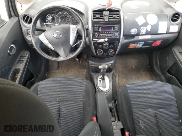 2015 Nissan Note S with VIN 3N1CE2CP4FL405327, listed as a Copart auction lot 60738795 with 97,389 mi miles and Salvage title. Bid and sale history available at DreamBid. Image 8.