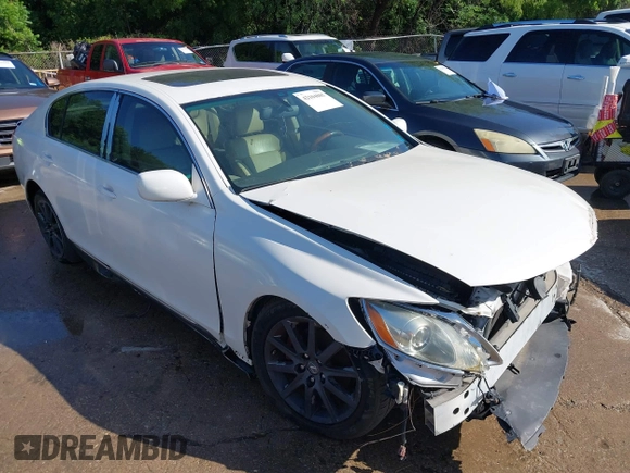 2006 Lexus GS with VIN JTHBH96SX65015503, listed as a IAAI auction lot 42104805 with 152,784 mi miles and . Bid and sale history available at carsss.com. Image 1.
