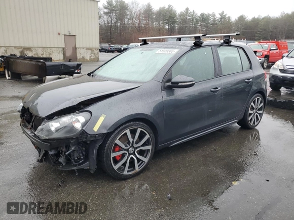 2013 Volkswagen GTI с VIN WVWGD7AJ3DW141277, выставлен на аукционе Copart как лот 51529385 с пробегом 75 137 миль миль и Списание • Salvage title. История ставок и продаж доступна на DreamBid. Изображение 1.