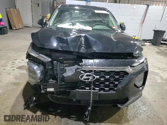2019 Hyundai Santa Fe SEL with VIN 5NMS3CAD3KH008163, listed as a Copart auction lot 47119455 with 121,131 mi miles and Salvage Title. Bid and sale history available at carsss.com. Image 12.