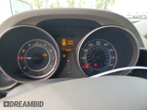 2007 Acura MDX Sport with VIN 2HNYD28867H503559, listed as a Copart auction lot 55153715 with 182,947 mi miles and Salvage Title. Bid and sale history available at DreamBid. Image 9.