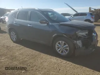 2015 Nissan Rogue SV with VIN KNMAT2MV7FP576231, listed as a Copart auction lot 53029605 with 170,603 mi miles and Salvage Title. Bid and sale history available at carsss.com. Image 4.