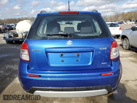 2013 Suzuki SX4 with VIN JS2YB5A41D6100421, listed as a Copart auction lot 51973695 with 108,228 mi miles and Salvage Title. Bid and sale history available at DreamBid. Image 6.