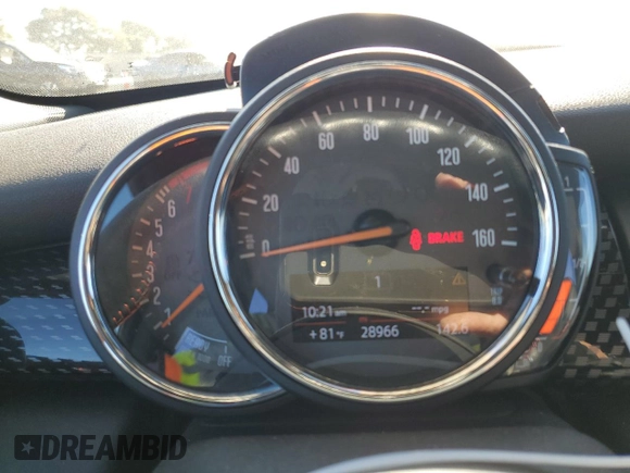 2018 MINI Hardtop Cooper S with VIN WMWXP7C50J2C62388, listed as a Copart auction lot 80764024 with 28,966 mi miles and Salvage Title. Bid and sale history available at DreamBid. Image 9.
