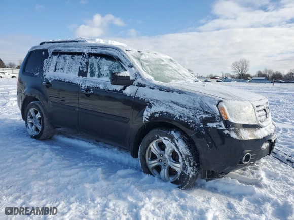 2013 Honda Pilot EX-L with VIN 5FNYF4H75DB013408, listed as a Copart auction lot 44422135 with 162,913 mi miles and Salvage Title. Bid and sale history available at carsss.com. Image 4.