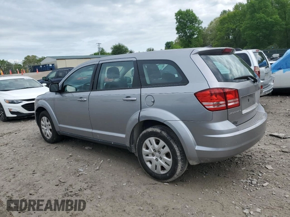 2015 Dodge Journey American Value with VIN 3C4PDCAB6FT552201, listed as a Copart auction lot 53934925 with 158,898 mi miles and Salvage Title. Bid and sale history available at DreamBid. Image 2.