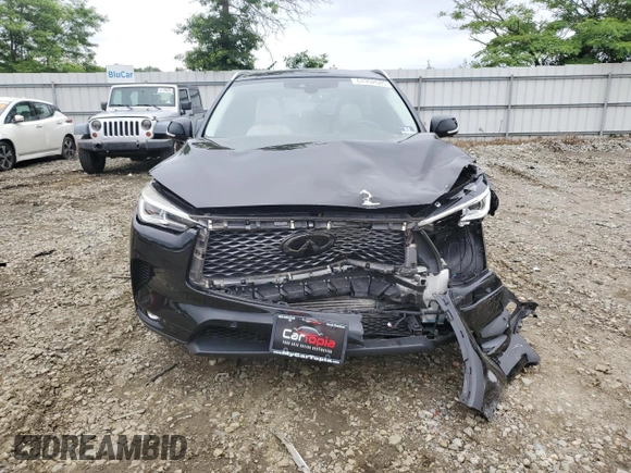 2019 Infiniti QX50 Essential z VIN 3PCAJ5M39KF121827, wystawiony jako Copart lot #61392645 z przebiegiem 61 540 mil mil oraz Szkoda całkowita • Salvage title. Historia ofert i sprzedaży dostępna na DreamBid. Obrazek 5.