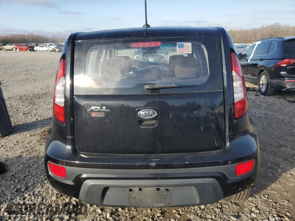 2012 Kia Soul with VIN KNDJT2A57C7377289, listed as a Copart auction lot 43371225 with 162,468 mi miles and Salvage Title. Bid and sale history available at carsss.com. Image 6.