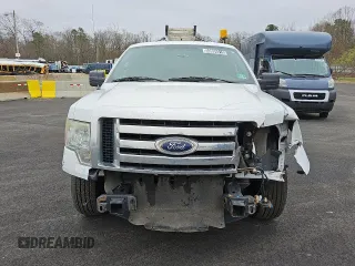 2011 Ford F-150 XL with VIN 1FTEW1CM1BKE10936, listed as a Copart auction lot 50804515 with 222,964 mi miles and Salvage Title. Bid and sale history available at carsss.com. Image 5.