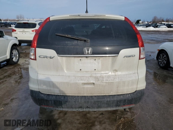 2014 Honda CR-V LX with VIN 2HKRM4H39EH124604, listed as a Copart auction lot 45336285 with 180,210 mi miles and Salvage Title. Bid and sale history available at carsss.com. Image 6.