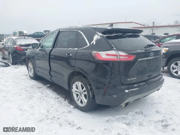 2020 Ford Edge SEL with VIN 2FMPK4J99LBA82726, listed as a IAAI auction lot 41328281 with 55,865 mi miles. Bid and sale history available at carsss.com. Image 3.