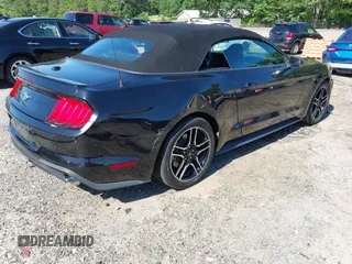 2018 Ford Mustang EcoBoost Premium with VIN 1FATP8UH6J5111444, listed as a IAAI auction lot 42321788 with 35,261 mi miles and . Bid and sale history available at DreamBid. Image 4.