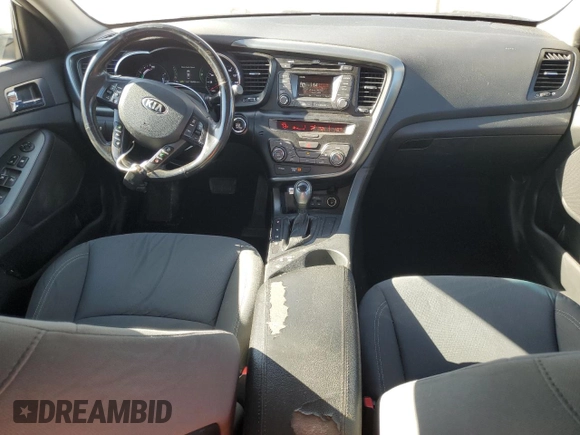 2013 Kia Optima Hybrid LX with VIN KNAGM4ADXD5061681, listed as a Copart auction lot 46440794 with 186,886 mi miles and Clean Title. Bid and sale history available at carsss.com. Image 8.
