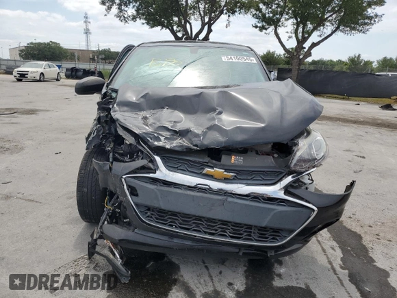 2020 Chevrolet Spark LS with VIN KL8CB6SA1LC409314, listed as a Copart auction lot 54100545 with 44,414 mi miles and Non Repairable. Bid and sale history available at DreamBid. Image 5.