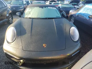 2021 Porsche 911 4S with VIN WP0BB2A97MS235243, listed as a Copart auction lot 74119614 with 0 mi miles and Salvage Title. Bid and sale history available at carsss.com. Image 5.