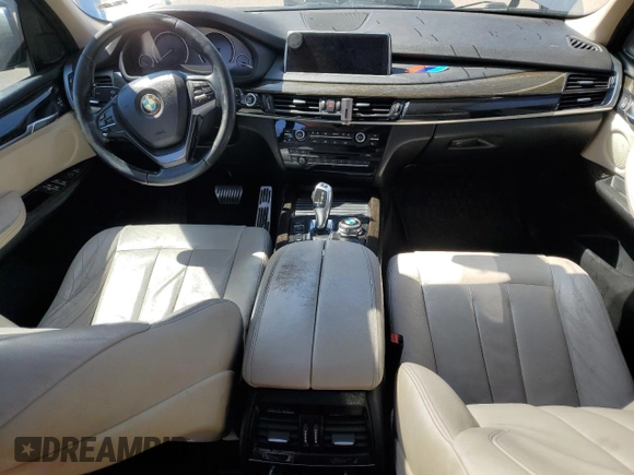2014 BMW X5 xDrive35i with VIN 5UXKR0C54E0K51955, listed as a Copart auction lot 50051535 with 132,871 mi miles and Salvage Title. Bid and sale history available at carsss.com. Image 8.