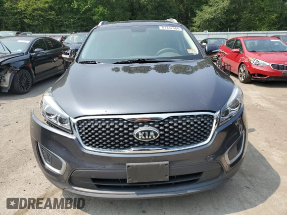 2018 Kia Sorento LX with VIN 5XYPGDA32JG388340, listed as a Copart auction lot 67332984 with 127,293 mi miles and Salvage Title. Bid and sale history available at carsss.com. Image 5.