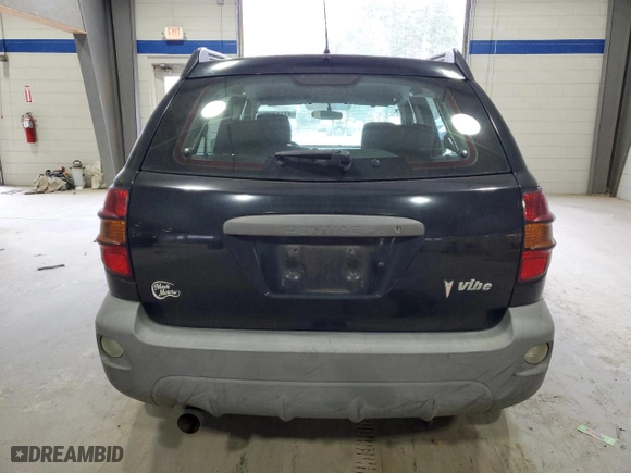2006 Pontiac Vibe with VIN 5Y2SL65816Z411865, listed as a Copart auction lot 47737095 with 204,534 mi miles and Salvage Title. Bid and sale history available at carsss.com. Image 6.