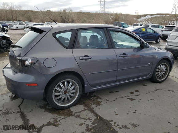 2008 Mazda Mazda3 s Sport with VIN JM1BK343281873120, listed as a Copart auction lot 82010544 with 169,489 mi miles and Salvage Title. Bid and sale history available at carsss.com. Image 3.