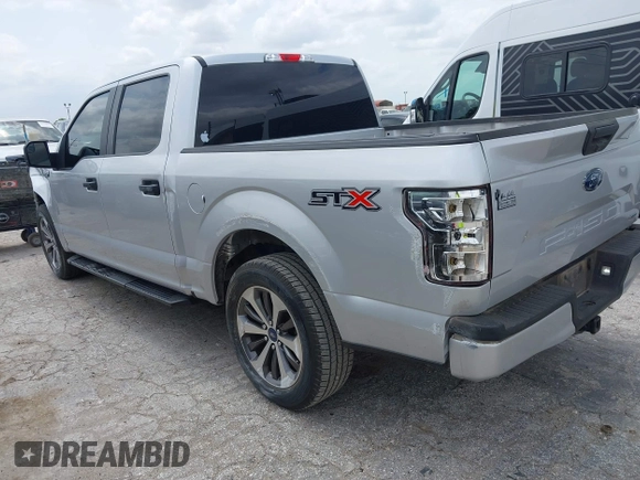 2019 Ford F-150 XL with VIN 1FTEW1CPXKKC96722, listed as a IAAI auction lot 42099029 with 155,694 mi miles and . Bid and sale history available at DreamBid. Image 3.