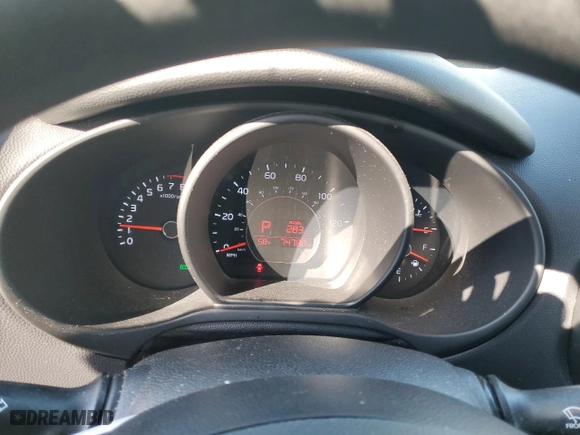 2014 Kia Soul with VIN KNDJN2A25E7042311, listed as a Copart auction lot 47306855 with 74,788 mi miles and Salvage Title. Bid and sale history available at carsss.com. Image 9.
