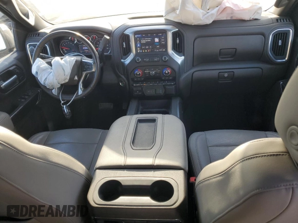 2020 Chevrolet Silverado 1500 LTZ with VIN 3GCUYGED1LG331510, listed as a Copart auction lot 45691385 with 74,304 mi miles and Salvage Title. Bid and sale history available at DreamBid. Image 8.